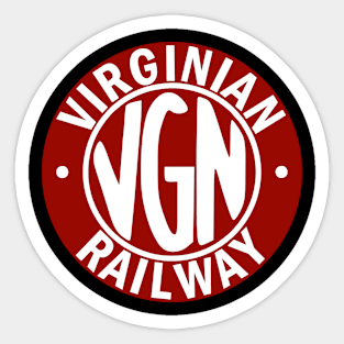 Virginian Railway Railroad 2 Sticker